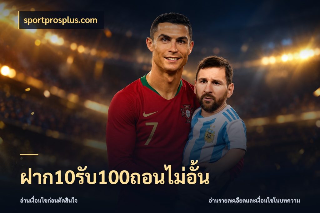 ฝาก10รับ100ถอนไม่อั้น จุดเด่นของเครดิตที่คนชอบเกมอยากรู้ กับ sportprosplus.com