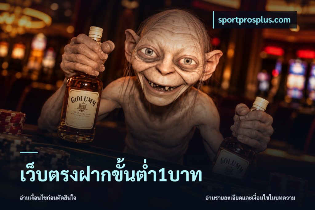 เว็บตรงฝากขั้นต่ำ1บาท