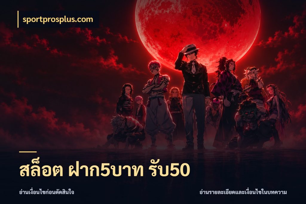สล็อต ฝาก5บาท รับ50 สีสันของโปรฝากและยอดรับ สไตล์ sportprosplus.com