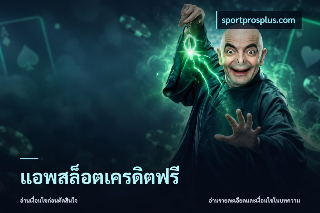 แอพสล็อตเครดิตฟรี