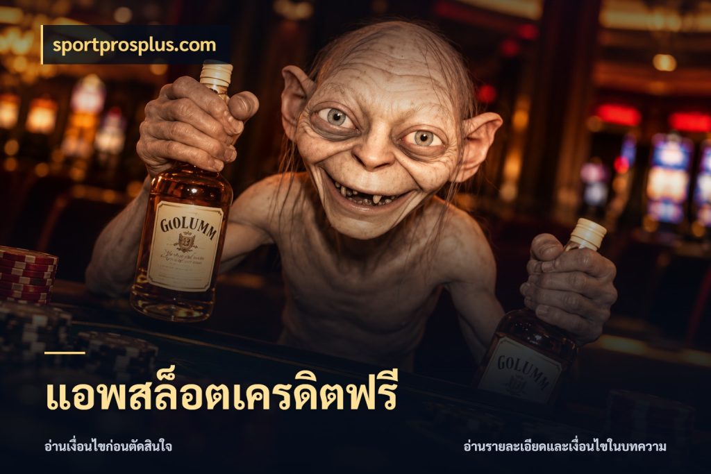 แอพสล็อตเครดิตฟรี สีสันของเครดิตฟรีและเกมแนวที่ชอบ สไตล์ sportprosplus.com