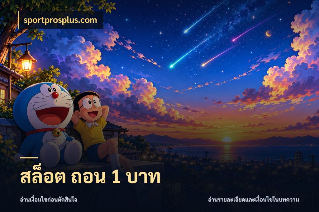สล็อต ถอน 1 บาท ทุนเบาก็มีสีสันในจังหวะของคุณ สไตล์ sportprosplus.com