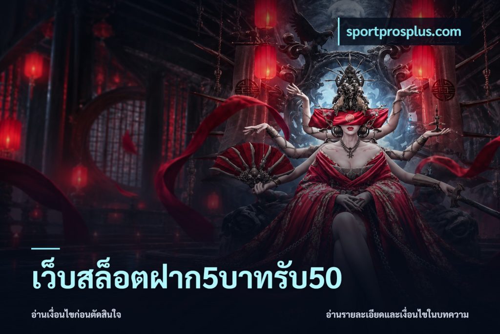 เว็บสล็อตฝาก5บาทรับ50