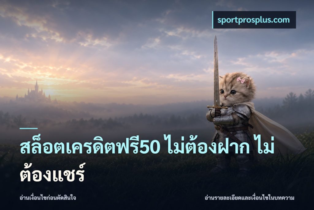 สล็อตเครดิตฟรี50 ไม่ต้องฝาก ไม่ต้องแชร์