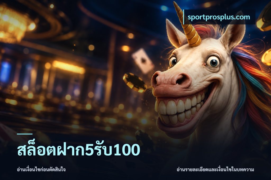 สล็อตฝาก5รับ100