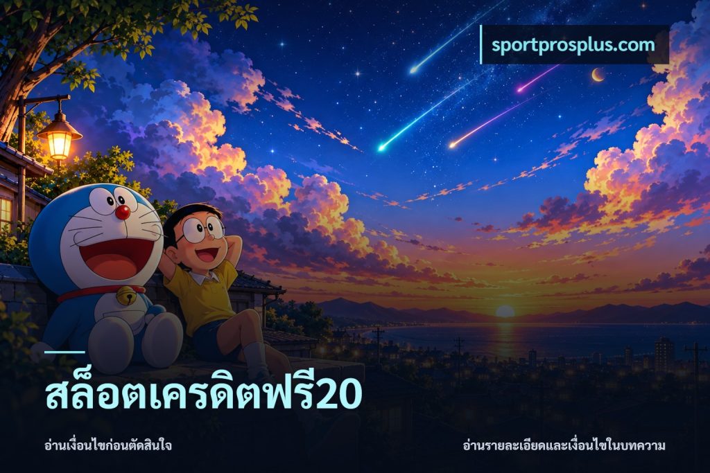 สล็อตเครดิตฟรี20