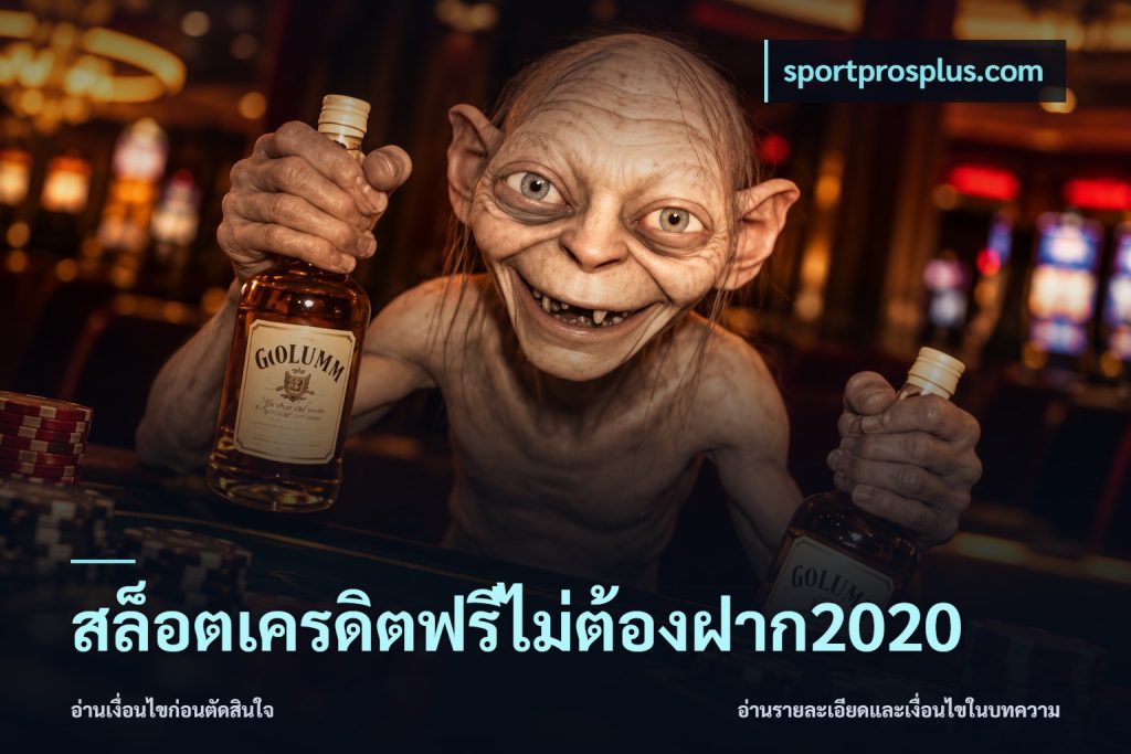 สล็อตเครดิตฟรีไม่ต้องฝาก2020