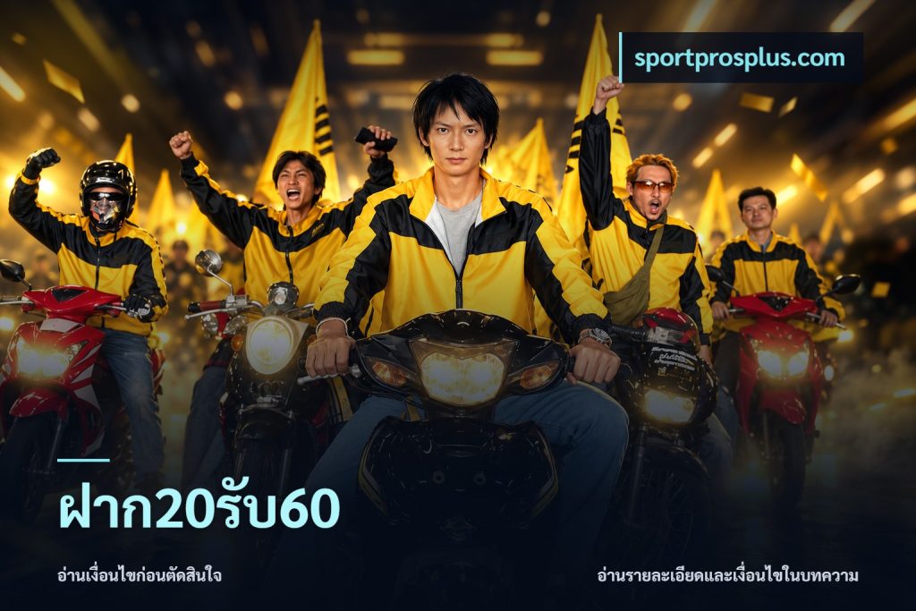ฝาก20รับ60