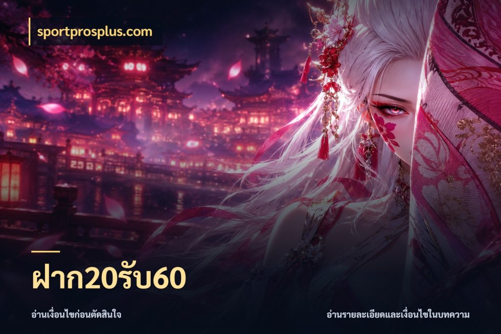 ฝาก20รับ60 สายโบนัสเลือกจังหวะสนุกได้อย่างไร ในมุม sportprosplus.com