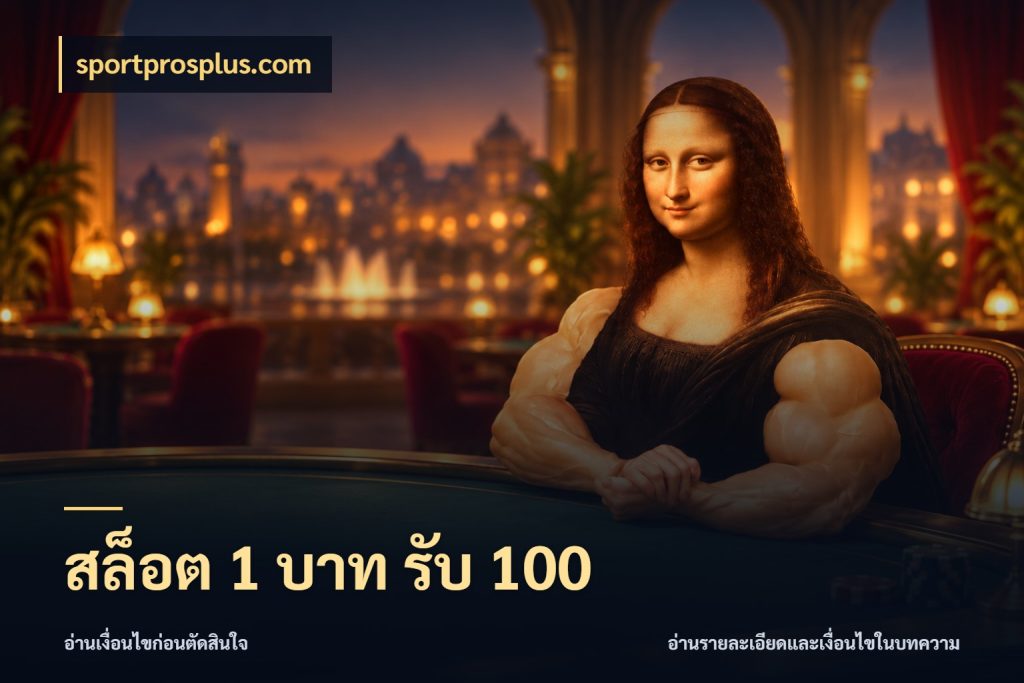 สล็อต 1 บาท รับ 100 สีสันของโปรฝากและยอดรับ สไตล์ sportprosplus.com