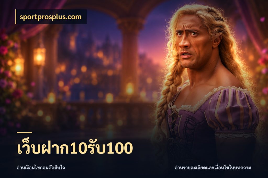 เว็บฝาก10รับ100 เปิดมุมโปรให้เข้ากับเกมแนวโปรด กับ sportprosplus.com