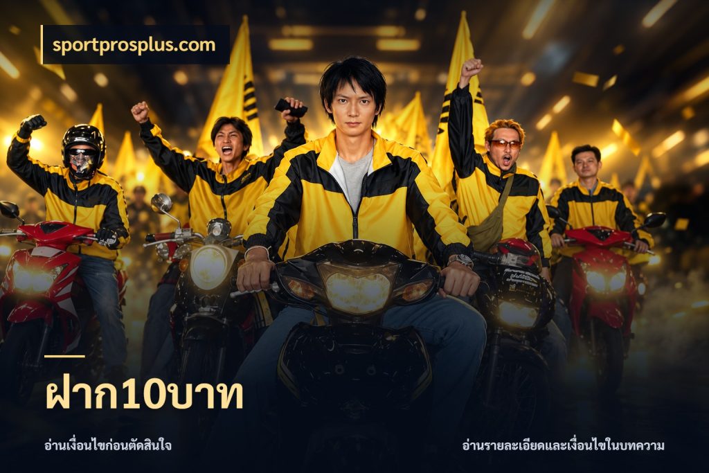 ฝาก10บาท เปิดมุมยอดเริ่มต้นสำหรับคนชอบเกม ในมุม sportprosplus.com