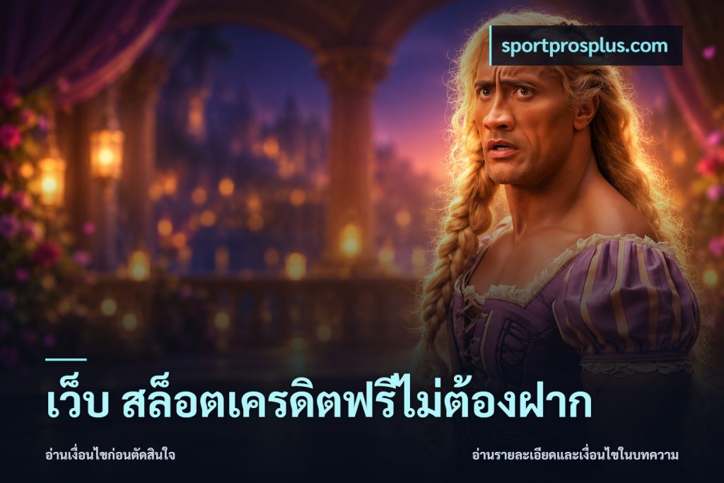 เว็บ สล็อตเครดิตฟรีไม่ต้องฝาก