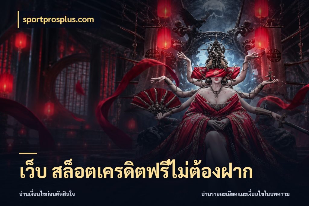 เว็บ สล็อตเครดิตฟรีไม่ต้องฝาก สายโบนัสเลือกมุมเครดิตให้ตรงสไตล์ ในมุม sportprosplus.com