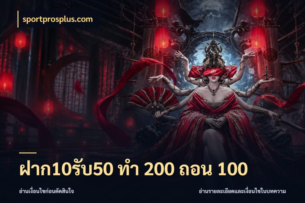 ฝาก10รับ50 ทํา 200 ถอน 100 สายโบนัสเลือกจังหวะสนุกได้อย่างไร กับ sportprosplus.com