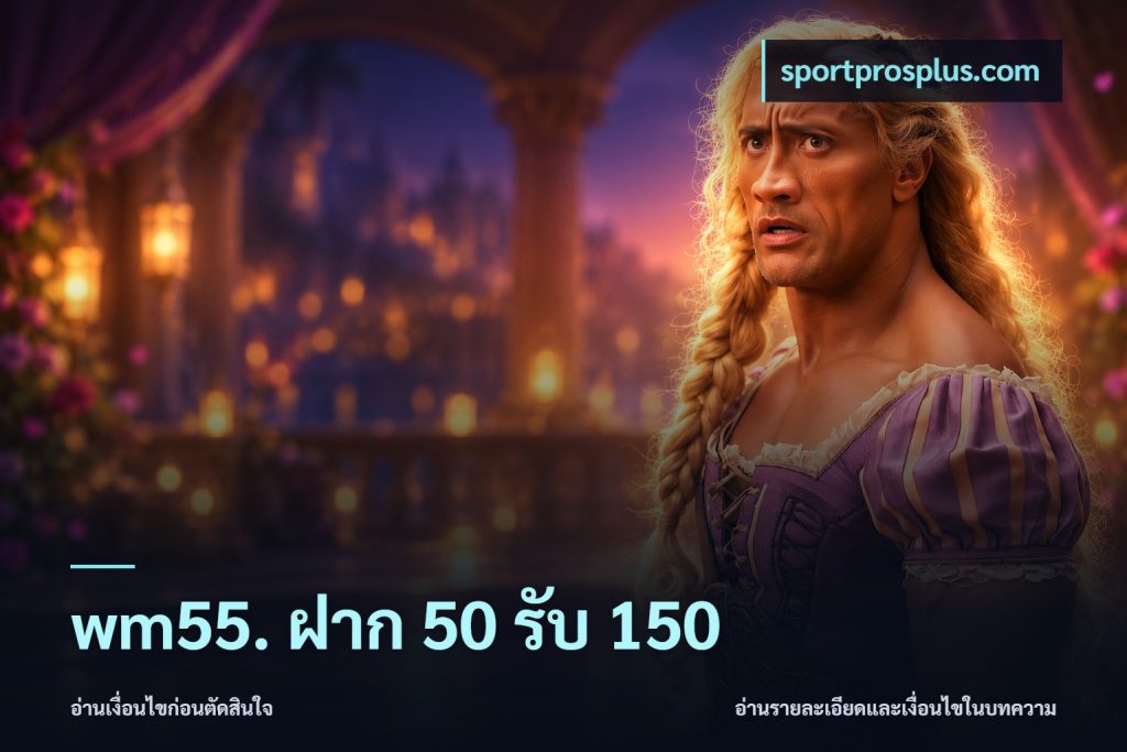 wm55. ฝาก 50 รับ 150