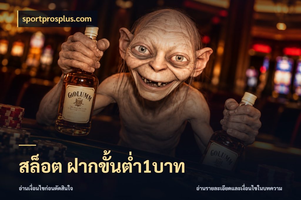 สล็อต ฝากขั้นต่ำ1บาท เงินตั้งต้นกับความสนุกที่คุณกำหนด สไตล์ sportprosplus.com