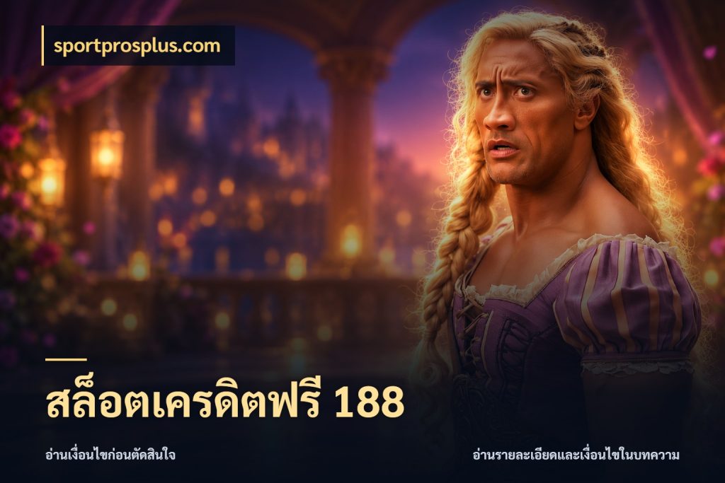 สล็อตเครดิตฟรี 188 สายโบนัสเลือกมุมเครดิตให้ตรงสไตล์ กับ sportprosplus.com