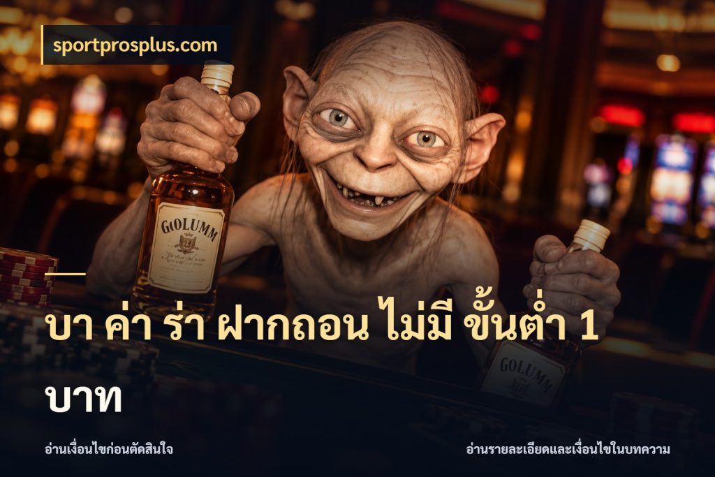 บา ค่า ร่า ฝากถอน ไม่มี ขั้นต่ำ 1 บาท รู้จักจำนวนและช่องทางที่เกี่ยวข้อง สไตล์ sportprosplus.com