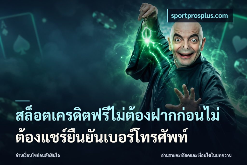 สล็อตเครดิตฟรีไม่ต้องฝากก่อนไม่ต้องแชร์ยืนยันเบอร์โทรศัพท์