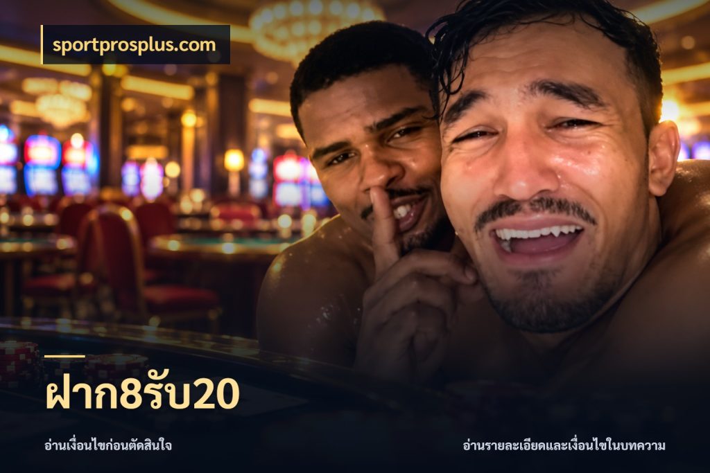 ฝาก8รับ20 สีสันของโปรฝากและยอดรับ กับ sportprosplus.com
