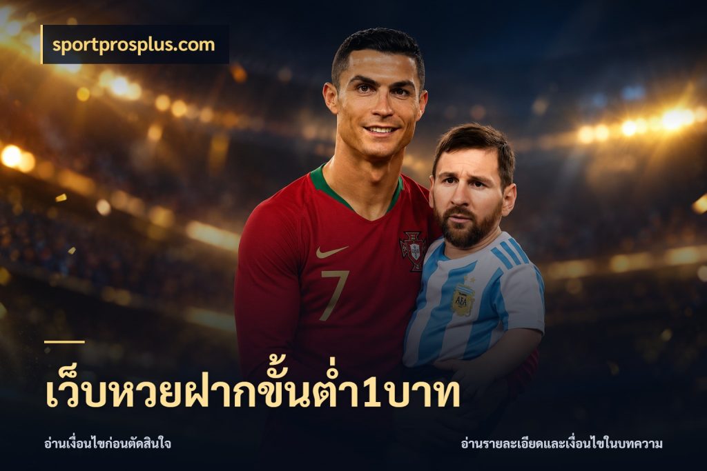 เว็บหวยฝากขั้นต่ำ1บาท จำนวนฝากกับรายละเอียดของบริการหวย ในมุม sportprosplus.com