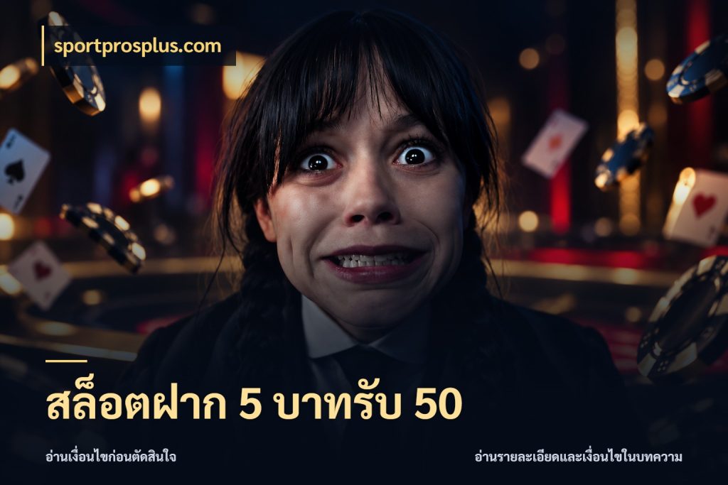 สล็อตฝาก 5 บาทรับ 50 sportprosplus.com จับประเด็นยอดรับก่อนเลือกความสนุก