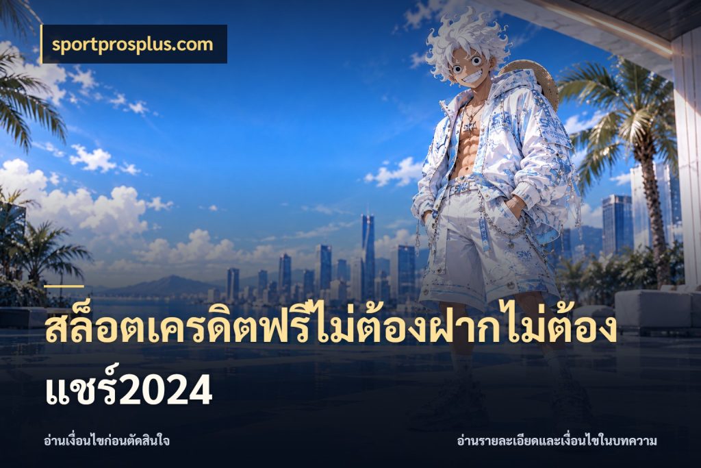 สล็อตเครดิตฟรีไม่ต้องฝากไม่ต้องแชร์2024 sportprosplus.com เปิดประเด็นเครดิตฟรีสำหรับคนชอบลุ้น