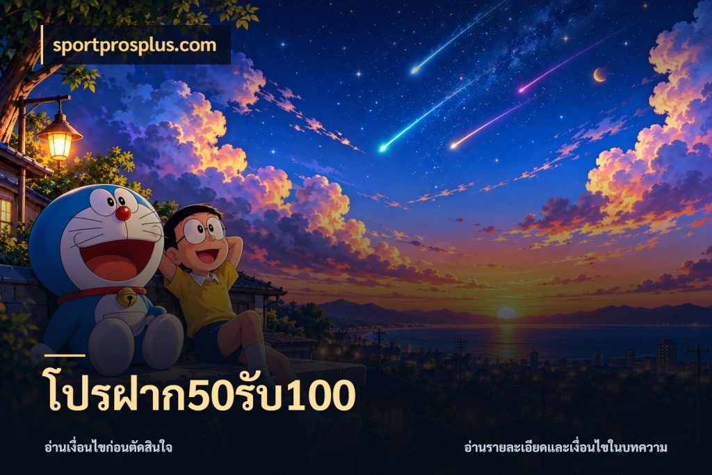 โปรฝาก50รับ100 สนุกกับตัวเลือกโปรในสไตล์ของคุณ ในมุม sportprosplus.com