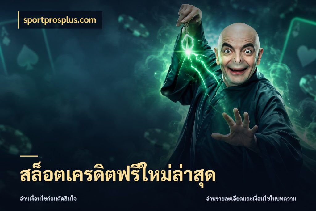 สล็อตเครดิตฟรีใหม่ล่าสุด รู้จักยอดและขอบเขตของเครดิตฟรี ในมุม sportprosplus.com