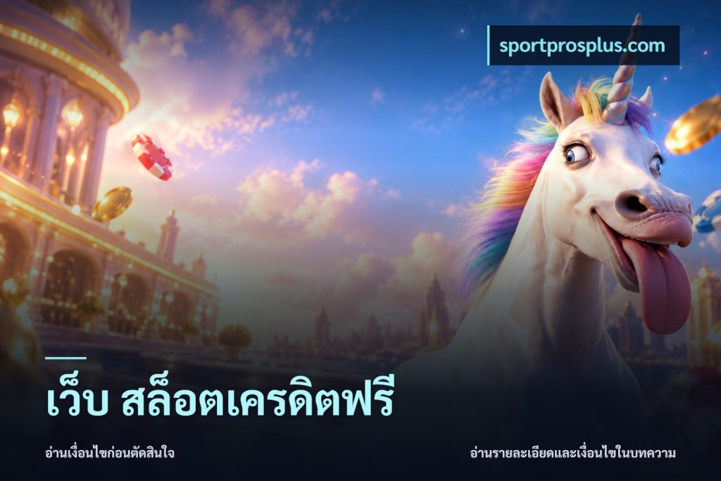 เว็บ สล็อตเครดิตฟรี