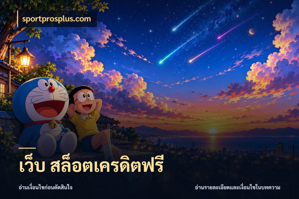 เว็บ สล็อตเครดิตฟรี เครดิตฟรีกับจังหวะลุ้นที่คุณเลือก สไตล์ sportprosplus.com