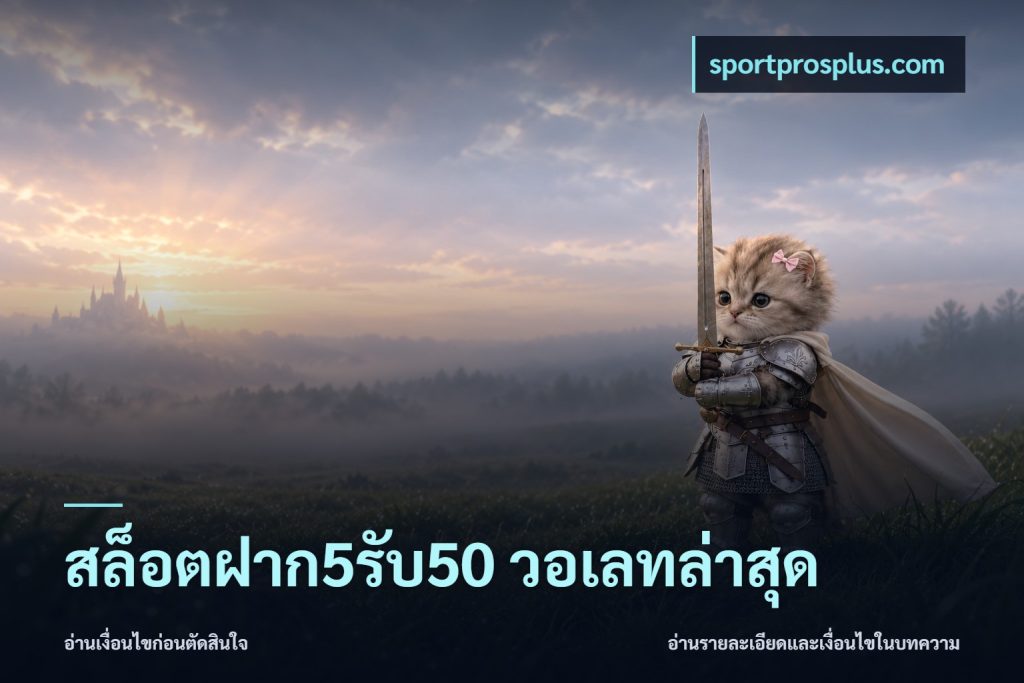 สล็อตฝาก5รับ50 วอเลทล่าสุด