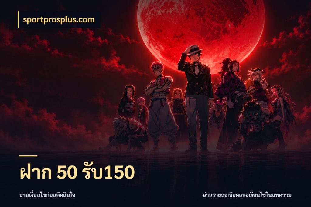 ฝาก 50 รับ150 ยอดฝากและยอดรับในมุมของคนชอบลุ้น กับ sportprosplus.com