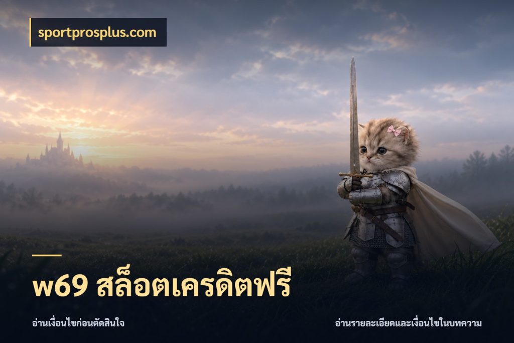 w69 สล็อตเครดิตฟรี sportprosplus.com เครดิตฟรีกับจังหวะลุ้นที่คุณเลือก
