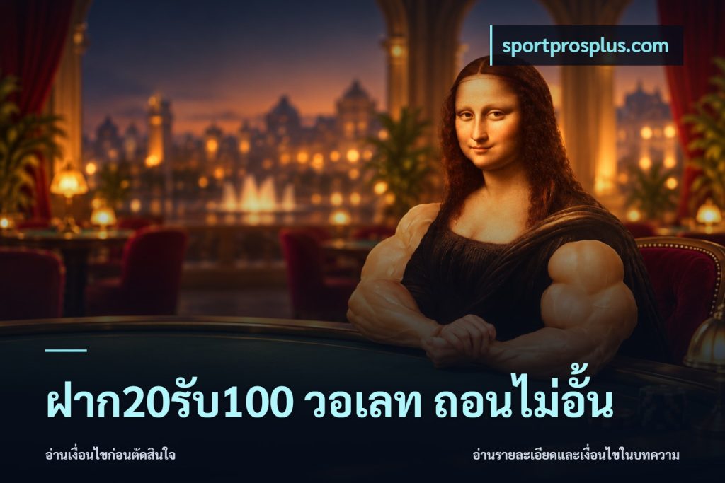 ฝาก20รับ100 วอเลท ถอนไม่อั้น