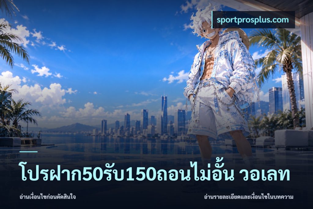 โปรฝาก50รับ150ถอนไม่อั้น วอเลท