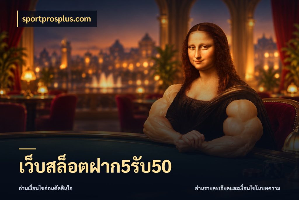 เว็บสล็อตฝาก5รับ50 จุดเด่นของเครดิตที่คนชอบเกมอยากรู้ กับ sportprosplus.com