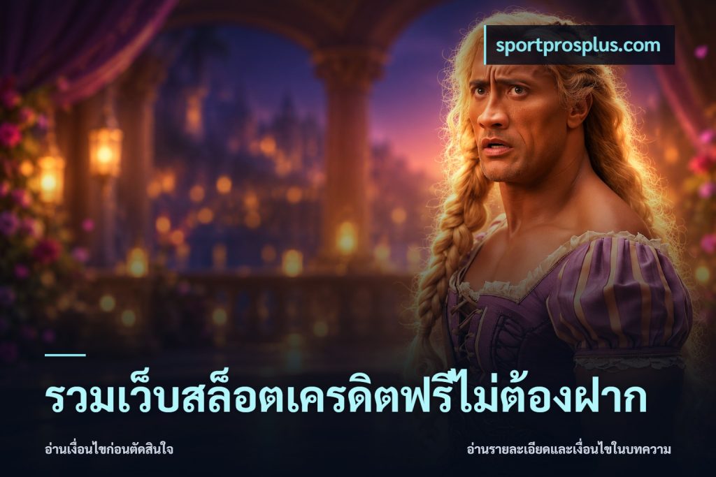 รวมเว็บสล็อตเครดิตฟรีไม่ต้องฝาก