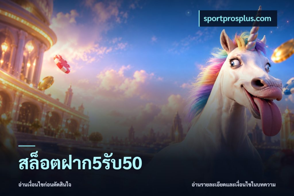 สล็อตฝาก5รับ50