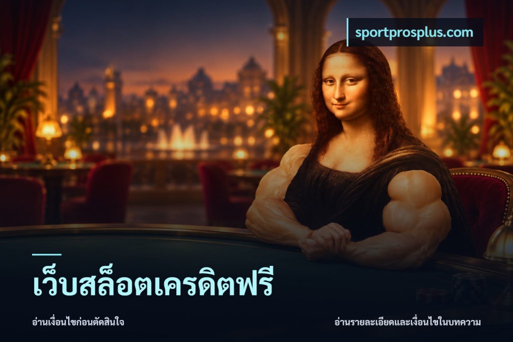 เว็บสล็อตเครดิตฟรี