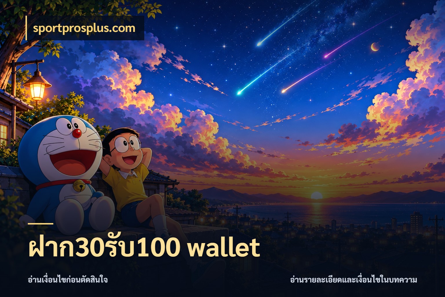 ฝาก30รับ100 wallet จับประเด็นยอดรับก่อนเลือกความสนุก ในมุม sportprosplus.com