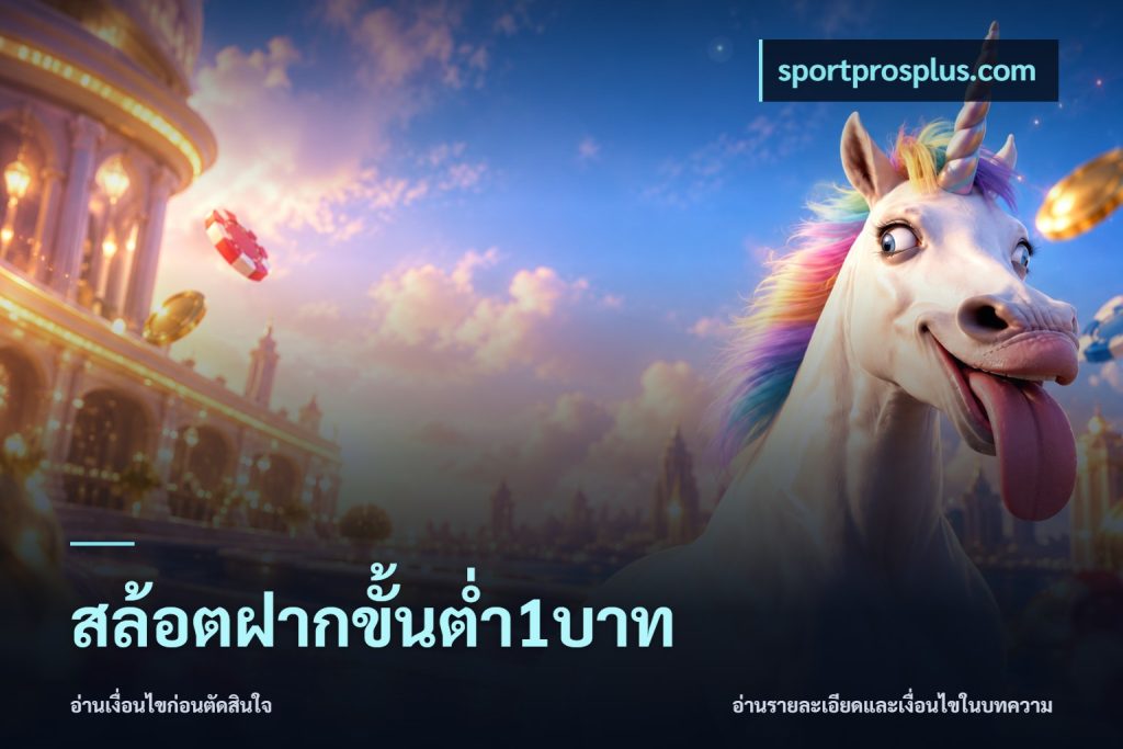 สล้อตฝากขั้นต่ำ1บาท