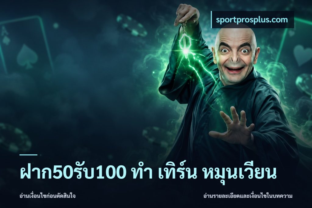 ฝาก50รับ100 ทํา เทิร์น หมุนเวียน