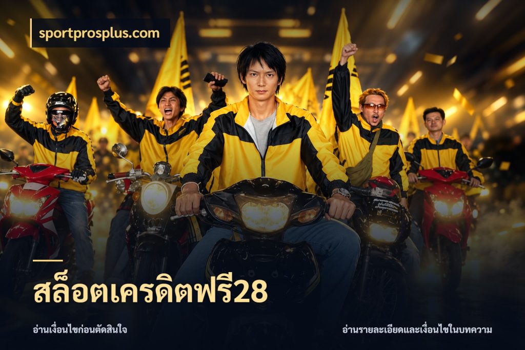 สล็อตเครดิตฟรี28 เปิดประเด็นเครดิตฟรีสำหรับคนชอบลุ้น กับ sportprosplus.com